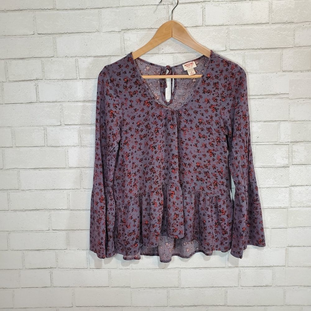 Mossimo Supply Co Floral Blouse